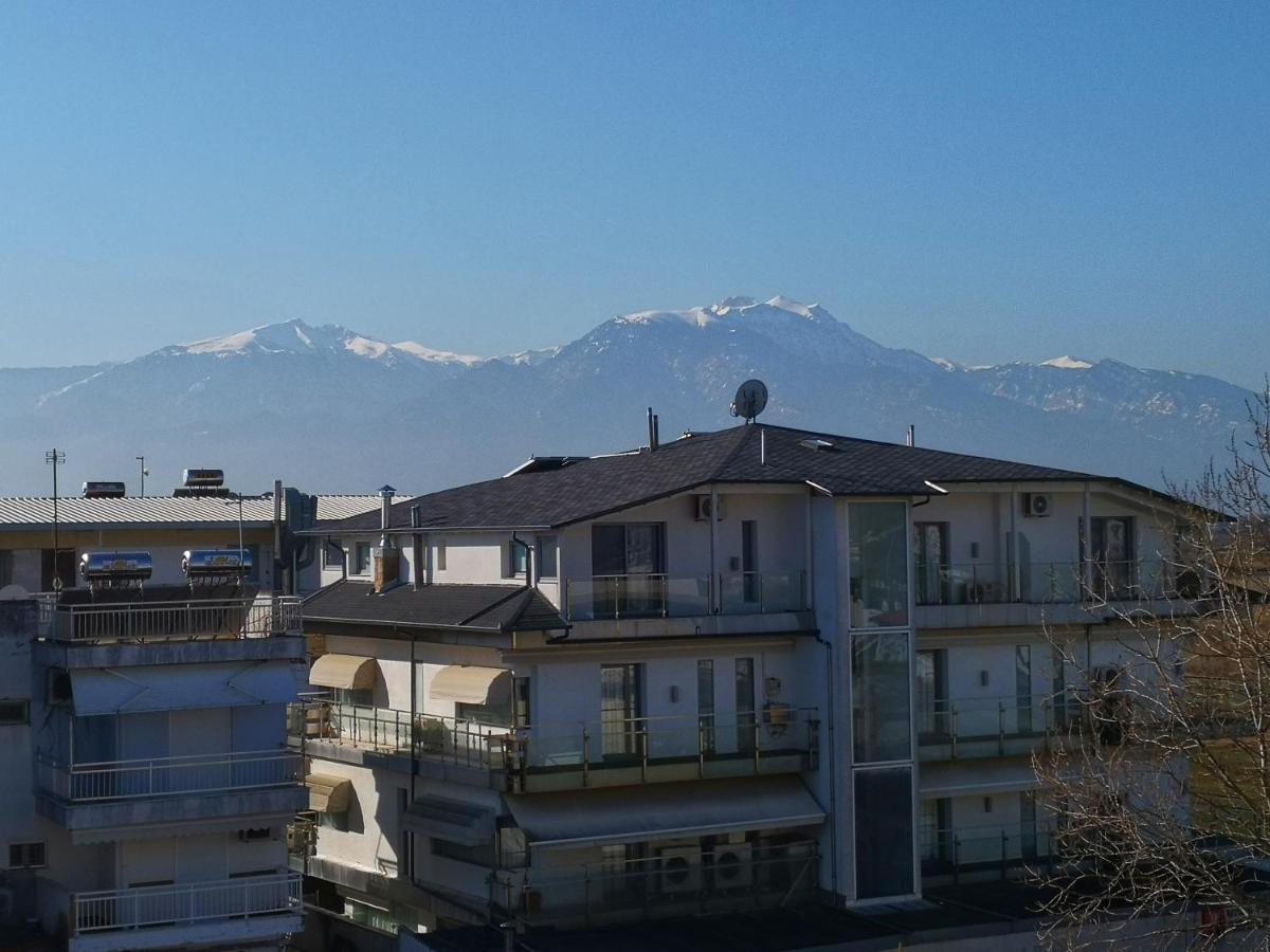 Cozy Sea View Apartment In Paralia エクステリア 写真