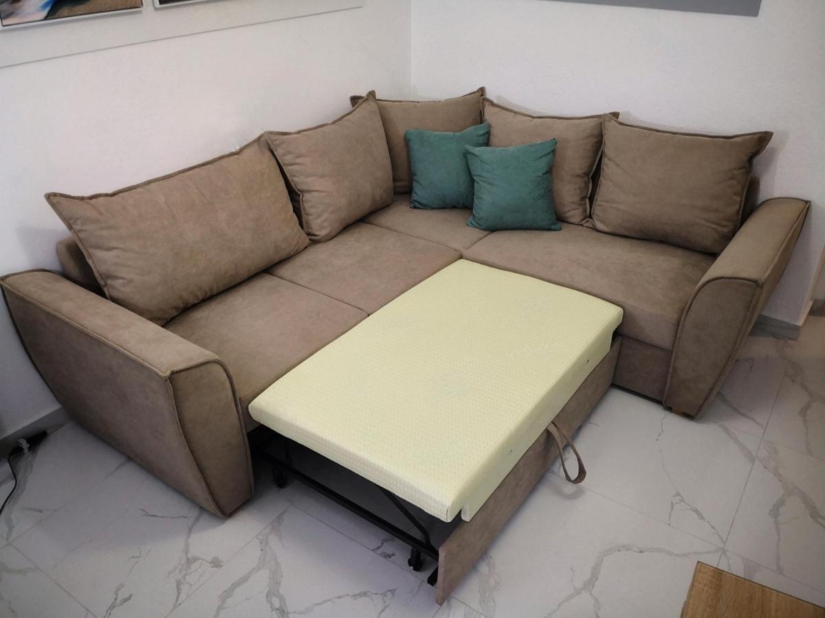 Cozy Sea View Apartment In Paralia エクステリア 写真