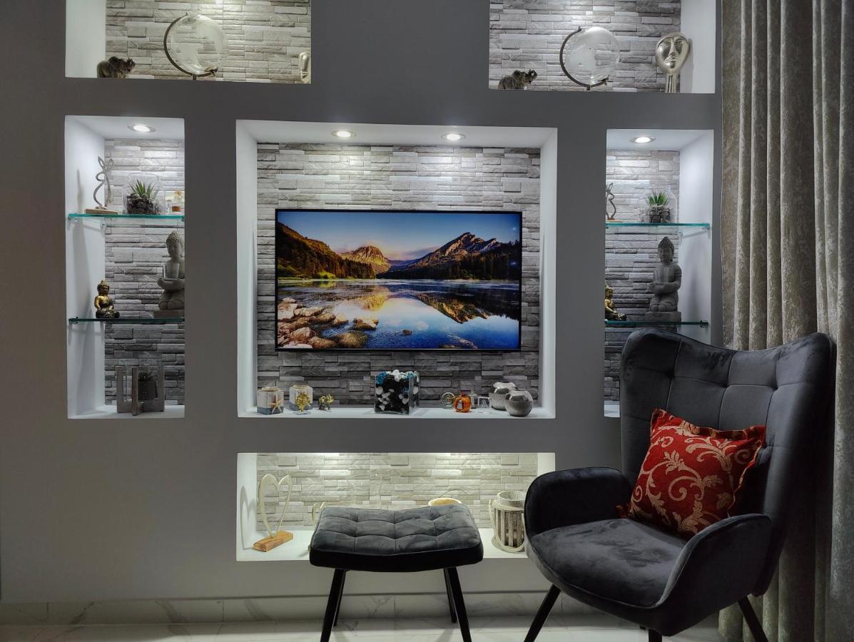 Cozy Sea View Apartment In Paralia エクステリア 写真