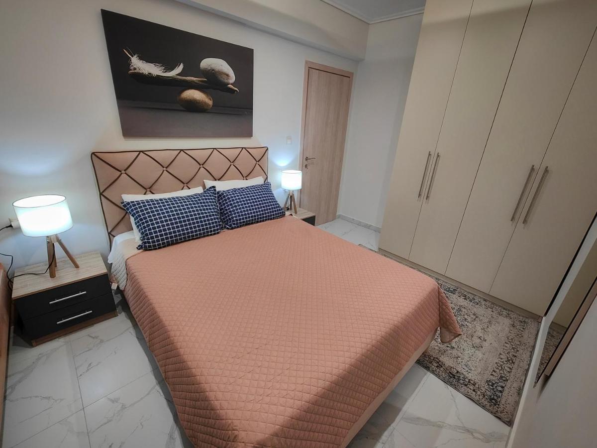 Cozy Sea View Apartment In Paralia エクステリア 写真