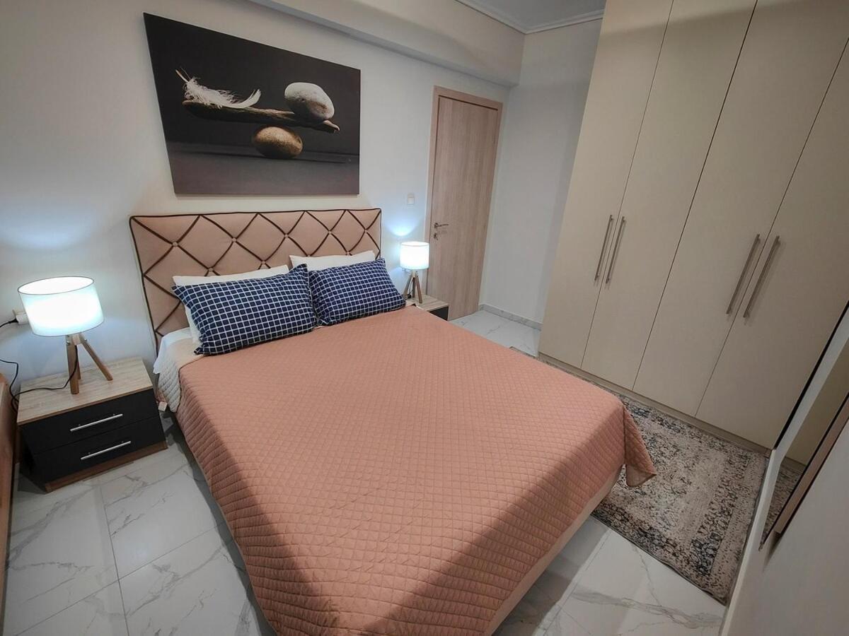 Cozy Sea View Apartment In Paralia エクステリア 写真